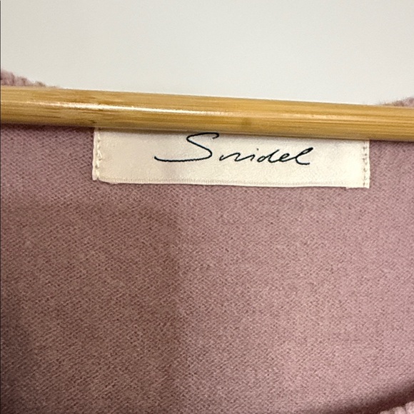 Chic Hazy Pink Wool Mini Dress - Picture 2 of 7